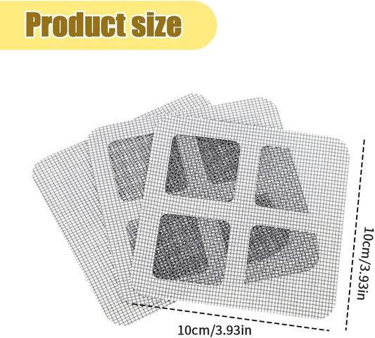 Disposable Shower Drain Hair Catcher, Disposable Hair Drain Stickers Drain Mesh Cover Bathroom Shower Drain V1258-DP02-F-822