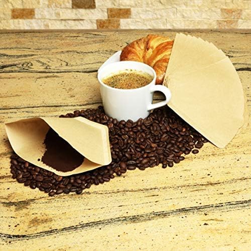 #4 Cone Coffee Filters (Natural Unbleached, 100) V1258-DP02-WO-578
