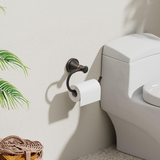 Oil Rubbed Bronze Toilet Tissue Paper Holder Oil Rubbed Bronze Bathroom Accessories Toilet roll Paper Hanger, V1258-DP02-WO-918