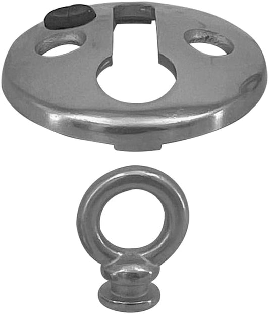 Boat Fender Clips, Stainless Steel Clips Holders Compatible with Fender,Pack of 2 V1259-DP01-A-1354