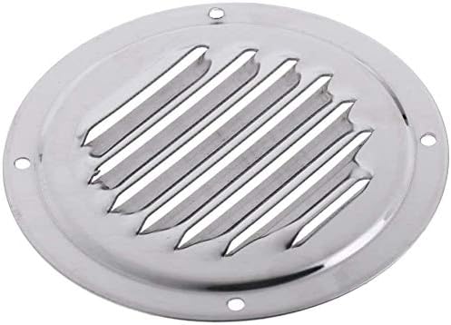 Round Louvered Vent 4" Stainless Steel Marine Boat 102mmCaravan Suit 2PCS for Yacht Accessories V1259-DP01-A-1389