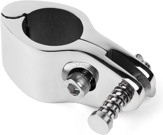 (Set of 2) Stainless Boat Bimini Top Hinged Jaw Slide 1" 25 mm V1259-DP01-A-1415