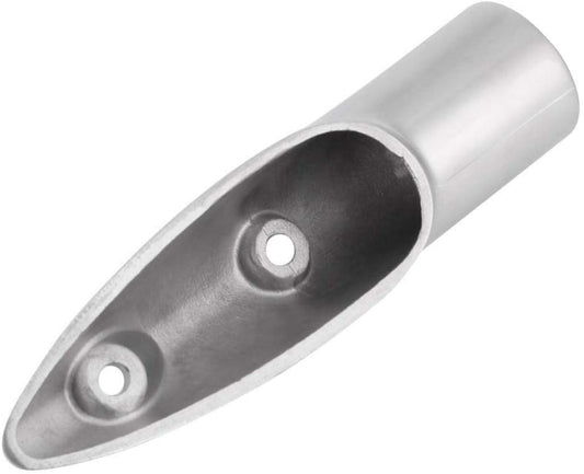 Marine Boat Rail Fitting End Stainless 7/8" ... V1259-DP01-A-1421