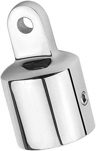 Marine Bimini Top Cap 316 Tube 3/4" External Eye End for Boat Heavy Duty Fitting Hardware Stainless Steel V1259-DP01-A-1424