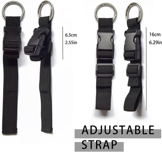 2-piece travel luggage set including suitcase, coat hanger, luggage straps, non-slip, portable backpack, V1259-DP01-A-1703