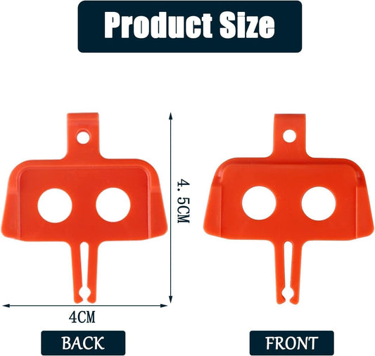 10Pcs Bike Disc Brake Spacers, Hydraulic Pad Spreader Insert Repair Tool for Road Bike & Mountain Bike, V1259-DP01-A-1714