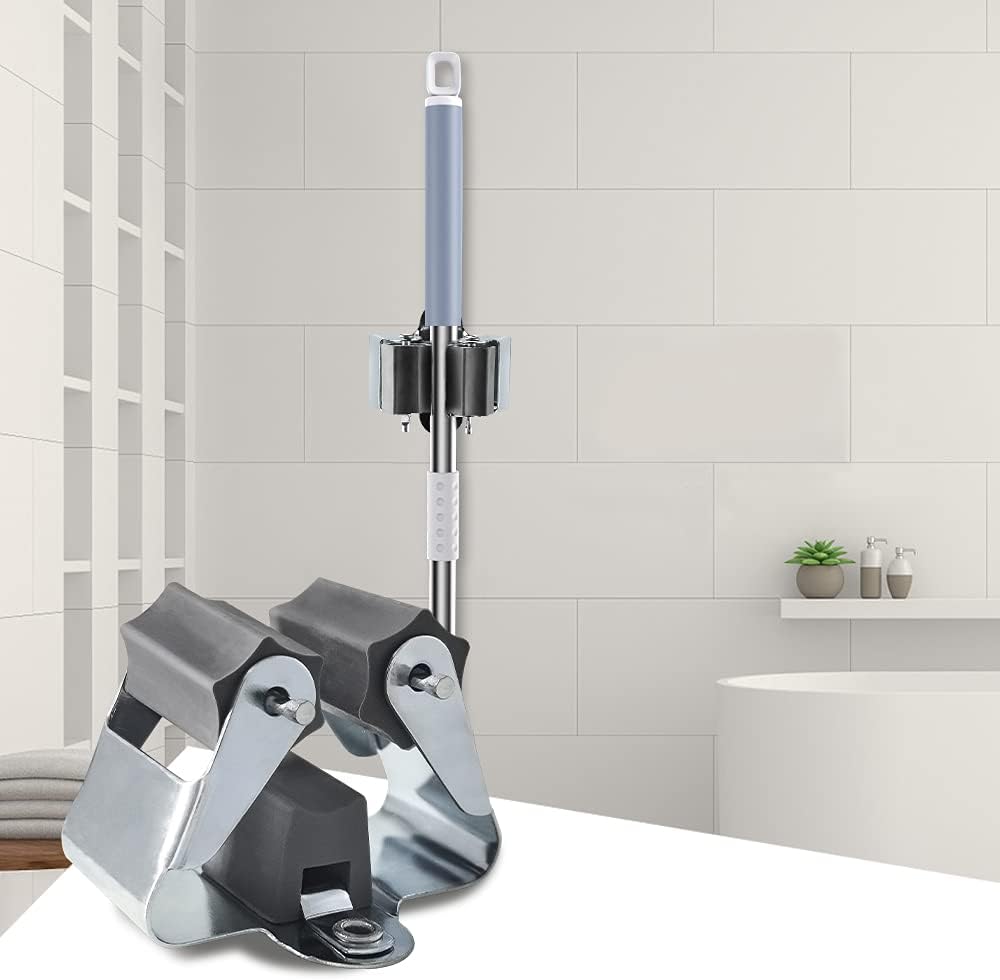 Petluno Broom Holder - Tool Holder Broom Wall Mount System Multi Wall Holder Mounting System Garden Tools Set V1259-DP01-A-1738