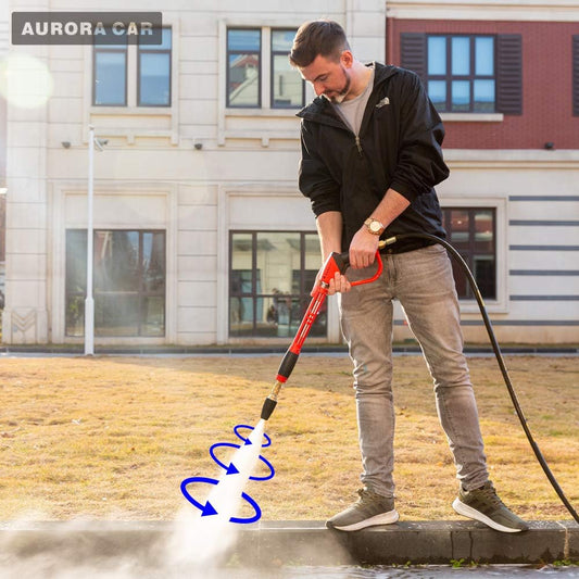 Pressure Washer Tips Turbo Nozzle Pressure Washer 4000 PSI Max Rotating Pressure Washer Nozzle with 1/4'' V1259-DP01-A-1804