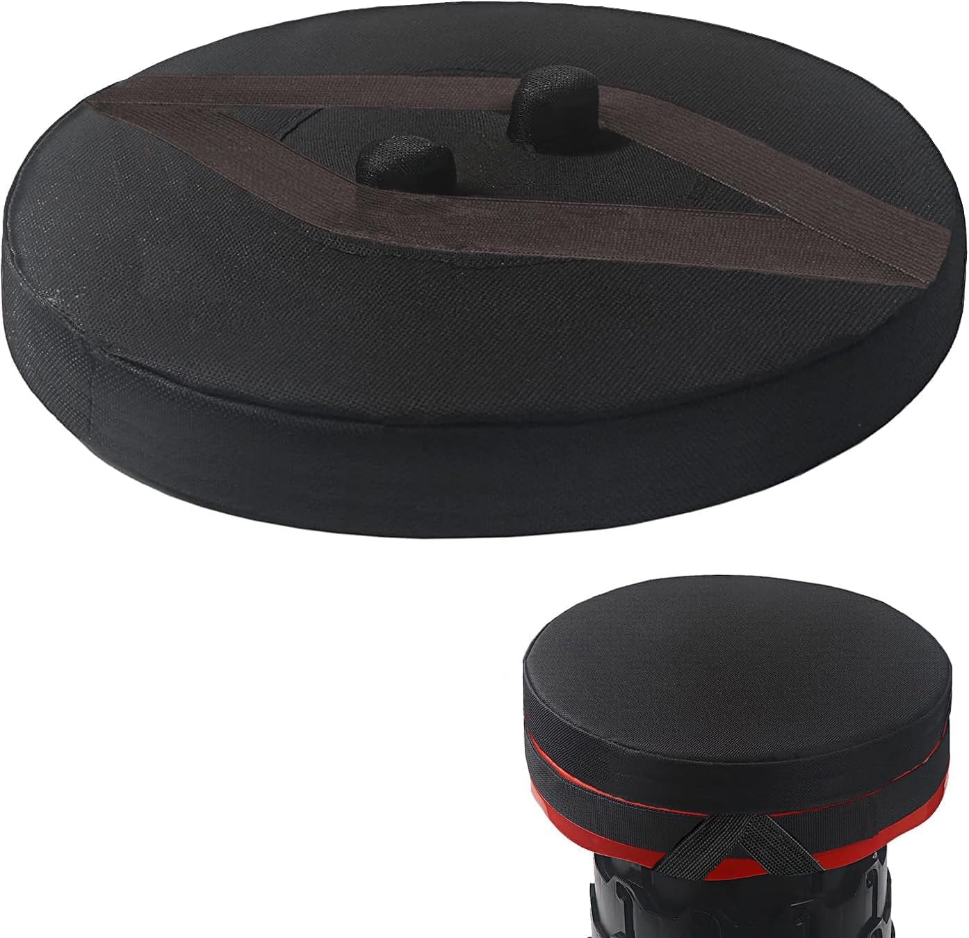 Thick Seat Cushion for Telescopic Stools, Collapsible Stool Chair Pads with Thickened Memory Foam, Fits All V1259-DP01-A-1933