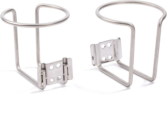 Z-Color 2pcs Stainless Steel Boat Ring Cup Drink Holder Universal Drinks Holders for Marine Yacht Truck RV V1259-DP01-A-1943