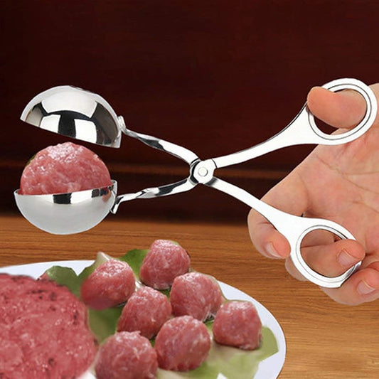 DodoBee Meatball Scoop Ball Maker, 2PCS Stainless Steel Meat Baller Tongs, Cake Pop Maker Meatball Scooper V1259-DP01-A-2007