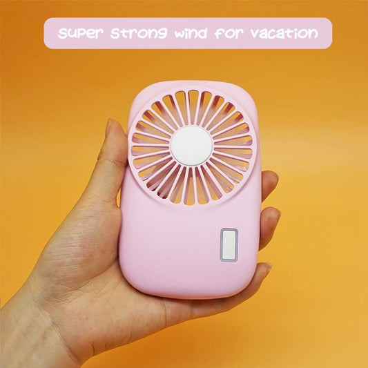 Desk Fan Battery Operated, Portable USB Rechargeable Fan, 2000mAh 180 degrees Tilt Folding Personal Fan With V1259-DP01-A-2029