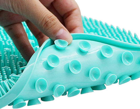 Foot Shower Massager Scrubber with Non Slip Suction Cups, Feet Exfoliation Cleaner Mat for Foot Massage Clean V1259-DP01-A-2078