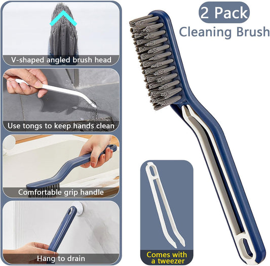 Hard Bristle Crevice Cleaning Brush - Multifunctional Gap Cleaning Brush, Cleaning Tools for Household Use, V1259-DP01-A-2096