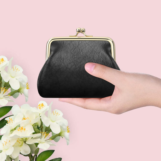 Coin Purse, Small PU Leather Change Purse, Coin Wallet with Clasp, Car Change Holder Pouch for Woman Men Kids V1259-DP01-A-2647