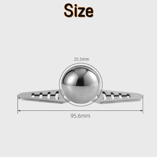 Stainless Steel Coffee Cooling Ball, Reusable Espresso Chiller with Stand, Ice Ball for Coffee Enthusiasts V1259-DP01-A-2677