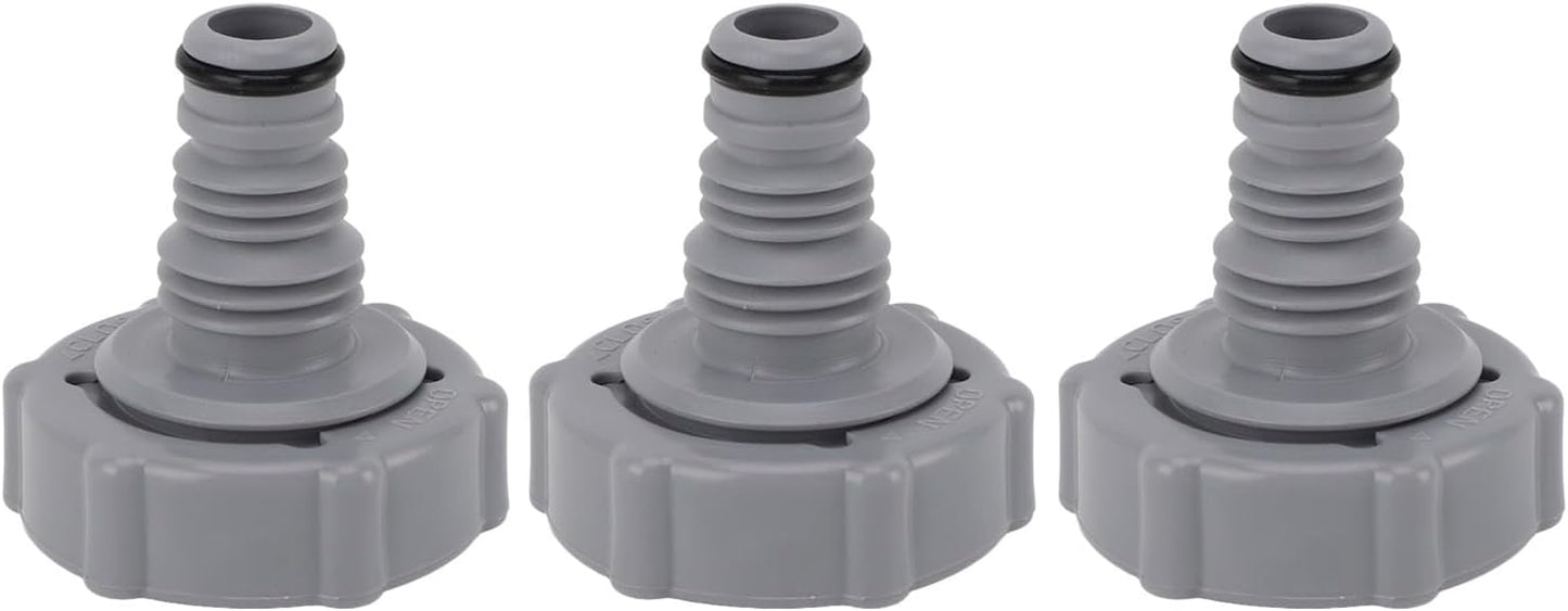 P6H1419-Compatible 40mm Plastic Pool Drain Valve with 32mm Inner Connector - Leak-Proof Design, Easy V1259-DP01-A-2779