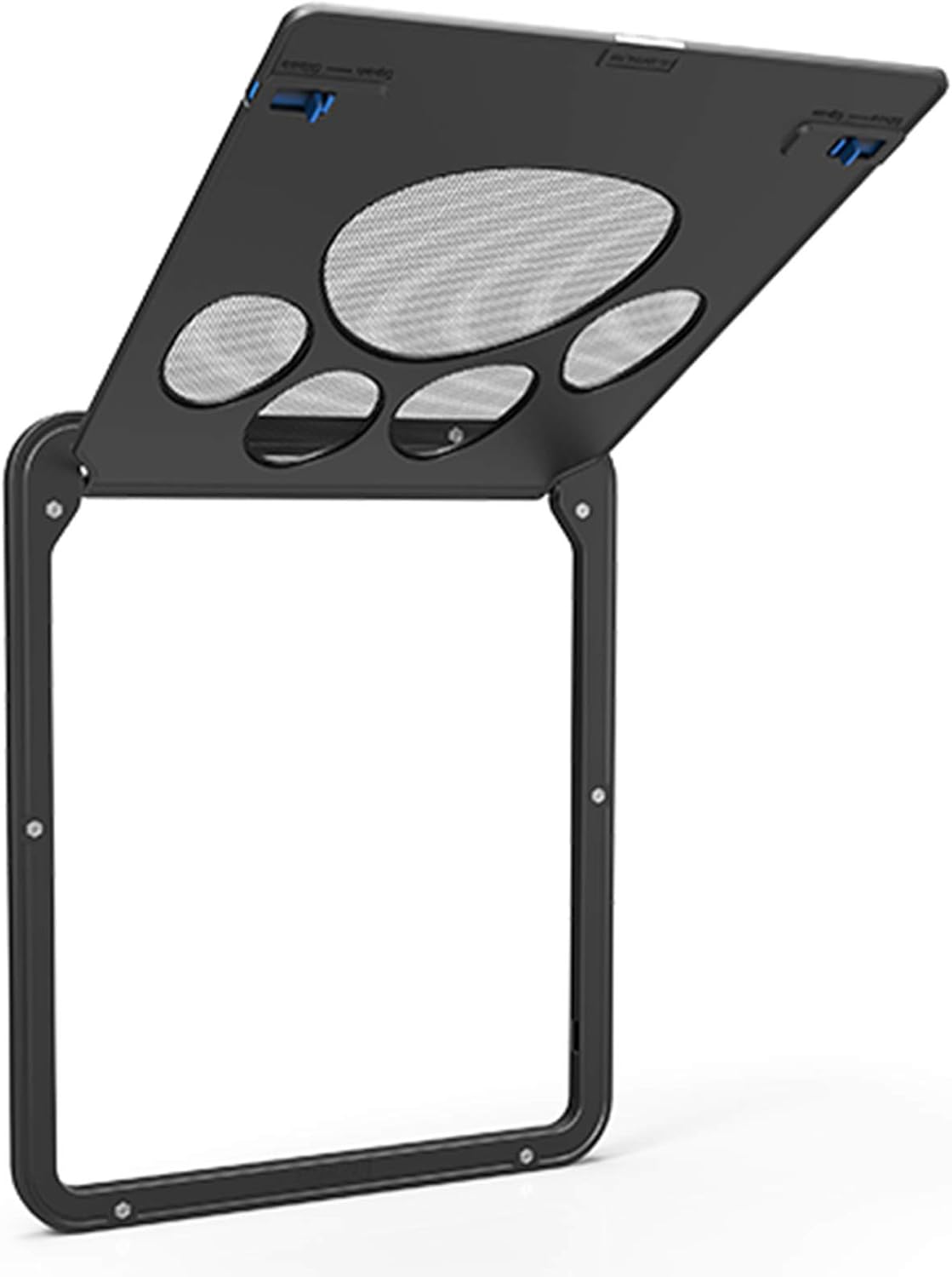 Pet Screen Door Sliding Screen Dogs Door with Magnetic Flap Lock Automatically for Medium Large Dogs V1259-DP01-A-2802