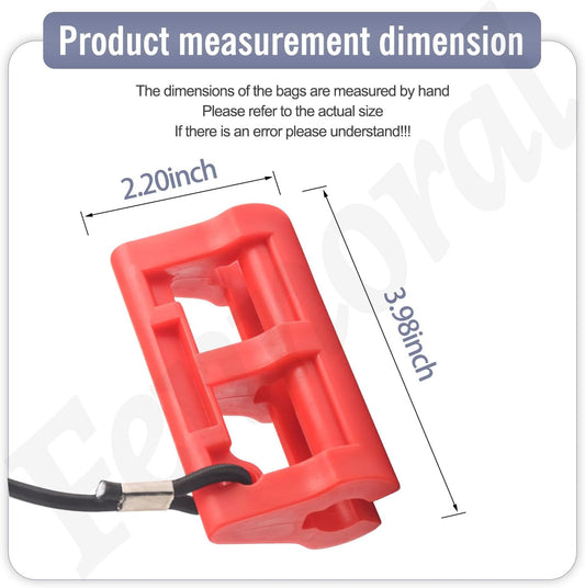 Red Hydraulic Steering Locks, Outboard Motor Steering Lock for Most Steering Cylinder Rods On Outboard V1259-DP01-A-2961