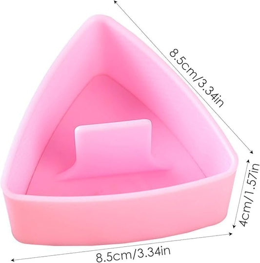 3Pcs Onigiri Triangle Rice Ball Maker, Plastic Triangle Rice Ball Mold Musubi Maker Press, Non Stick Making V1259-DP01-A-2992