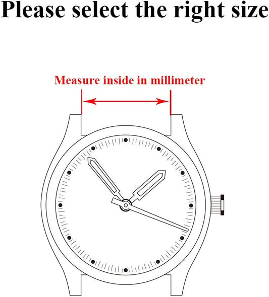 Quick Release Watch Strap,16mm 18mm 20mm 22mm 24mm Premium Solid Stainless Steel Watch Band Replacement V1259-DP01-A-3178