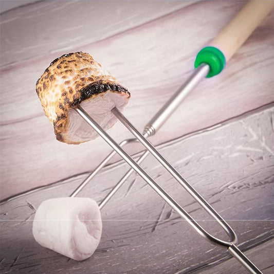 Marshmallow Roasting Sticks Smores Kit Telescoping Long 31 to 81cm Smores Sticks Hot Dog Fork Barbecue Forks V1259-DP01-A-3185