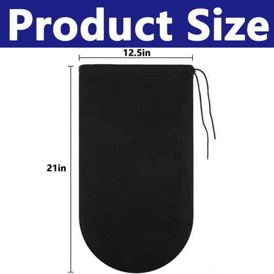 21 x 12.5 Inch Leg Cast Cover- Adjustable Drawstring Foot Cast Sock Cover- Warm Plaster Stocking Protective V1259-DP01-A-3194
