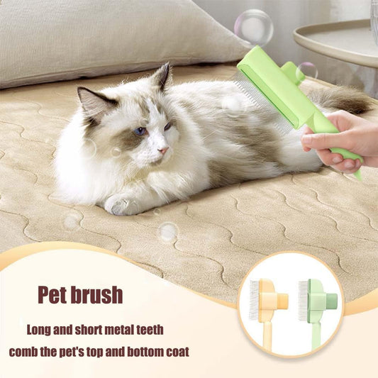 Avatore Zenbrush - Removes Fur & Relieves Pain, Zen Brush for Cats, Zenbrush Cat Comb, Self-Cleaning Cat V1259-DP01-A-3443