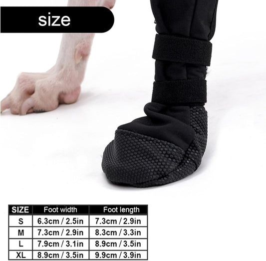Dog Paw Wound Cover - Pet Waterproof Foot Covers | Claw Shoe Covers | Adjustable Dog Boots for Injured Paws | V1259-DP01-A-3539