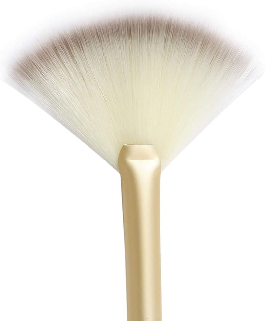 Slim Soft Facial Fan Brush,Makeup Cosmetic Multi Use, Mask Acid Applicator for Glycolic Peel Masques,Chemical V1259-DP01-A-3666