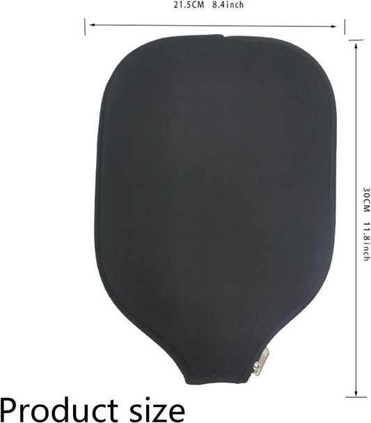 2pcs Racquet Cover for Pickleball, 8.6 x 12.2 Inch Neoprene Paddle Cover for Pickleball Racket Sleeve Storage V1259-DP01-A-3860