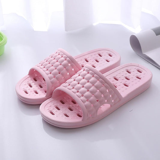 Bath Slippers with Drainage Holes, Quick-Drying Non-Slip Slippers Dormitory Home Bathroom Slippers Unisex V1259-DP01-A-4156