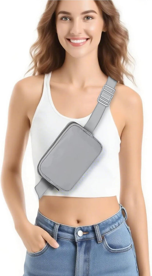 Belt Bag for Women Fanny Pack Dupes, Fashion Crossbody Waist Pack Bag with Adjustable Strap, Everywhere Belt V1259-DP01-A-4228