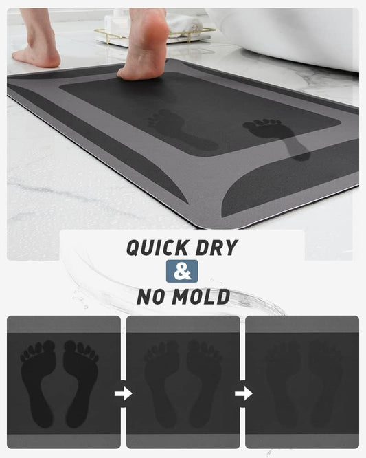 -Bath Rug-Quick Dry Absorbent Rubber Backed Thin Bathroom Rugs Fit Under Door-Bath Mats for Floor Mat in V1259-DP01-A-4743