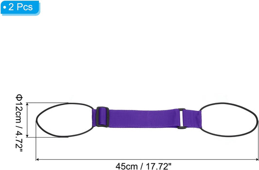 Luggage Straps Bag Bungee, 2 Pcs Suitcase Adjustable Belt for Add a Easy to Travel Elastic Strap Handle V1259-DP01-A-5262