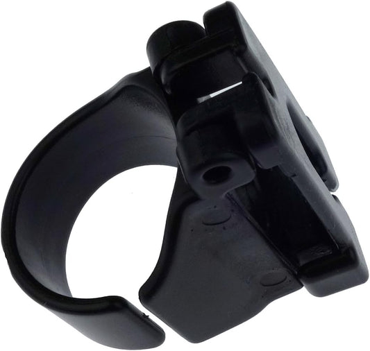 4 Pack Scuba Dive Universal Plastic Clip Snorkel Keeper Tube Holder, Black V1259-DP01-A-536