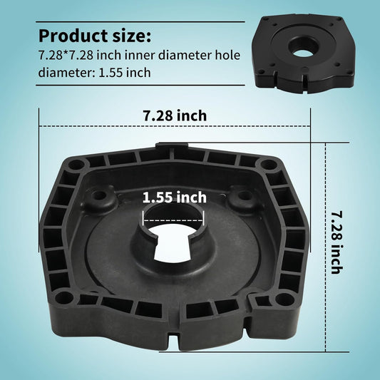 SPX1600F5 Motor Mounting Plate Compatible with Hayward Super Pumps,Replacement Part Fit for SP1600X,SP2600X V1259-DP01-A-5405