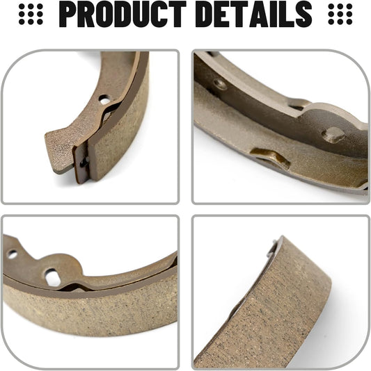Golf Cart Brake Shoes for EZGO Medalist TXT 1997-Up, Workhorse 1996-Up, Yamaha G14-G22 94-06 Models OEM V1259-DP01-A-5464