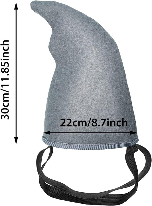 12 Pcs Halloween Shark Fin Costume Accessory Gray Props Easy to Wear Accessories for Adults Christmas Cosplay V1259-DP01-A-664