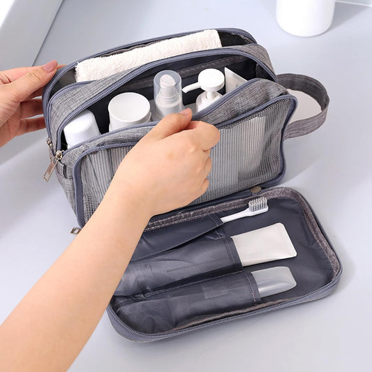 Travel Toiletry Bag, Organizer Mens Bag Dopp Kit Bathroom Shaving Portable Makeup Bags for V1259-DP01-A-747