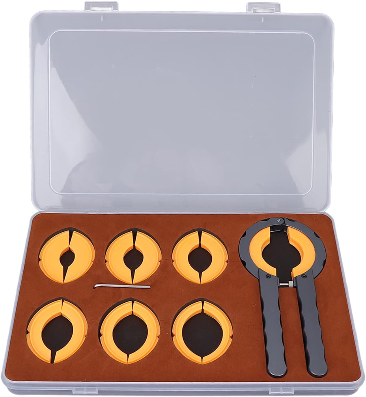 Watch Bezel Ring Remover Kit, Professional Glass Lens Replacement Protective Cover Removal Tool for Watchmaker V1259-DP01-A-806