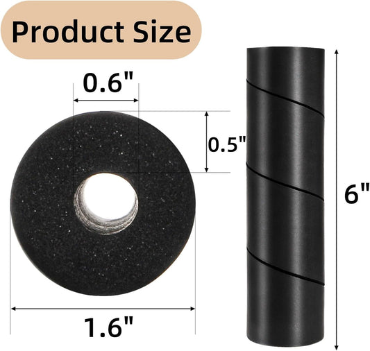 8 Pack Bed Frame Toe Protectors, 6" Beds Leg Covers, Reusable Feet Guards, Non-Adhesive Cushion for Any V1259-DP01-A-905