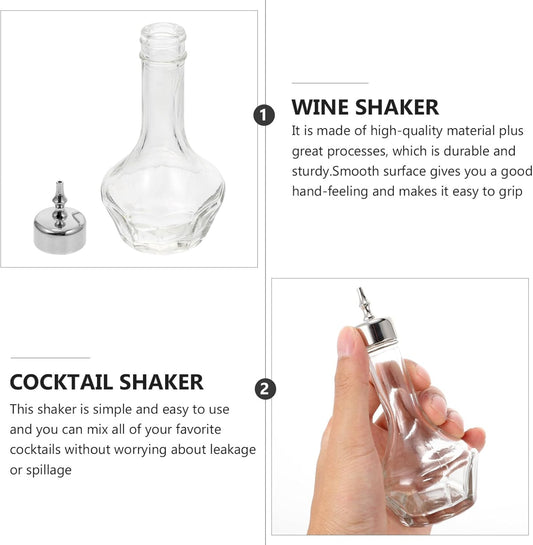 50 ml glass bitter bottle with stopper - Professional cocktail tools, cocktail mixing supplies - for V1259-DP01-BO-341