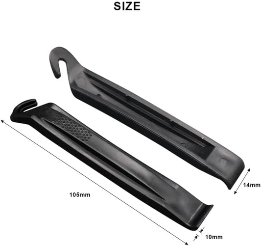 Bike Tyre Lever - Extra Strong Bike Tyre Remover - For Repairing Road and Mountain Bike Tyres Repair Kit Tool V1259-DP01-BO-343