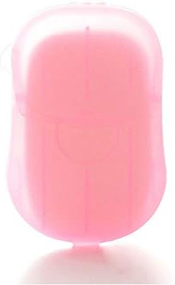 Soap sheets - Portable travel soap sheets - 5 boxes - Total 100 pieces - Random colours in boxes - Disposable V1259-DP01-BO-71