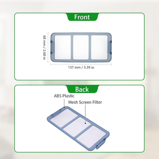 Replacement Washable Pre-ilters Compatible with euy RoboVac 11S, 11S+, 12, 15C, 15T, 25C, 30, 30C, 35C, R450, V1259-DP01-D-205