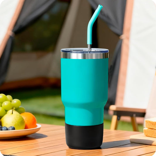 2 Pack Silicone Boot Protectors | Compatible with YETI Rambler 20/30oz, 10oz Tumbler, 20/30oz Travel Mugs | V1259-DP01-E-172