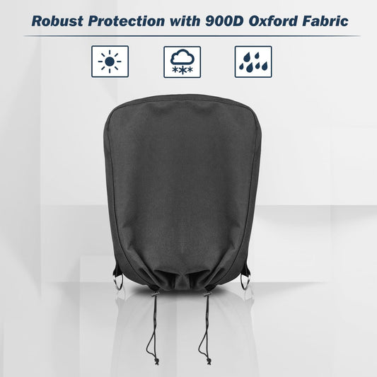 RV Electric Tongue Jack Cover- 900D Oxford Fabric Waterproof Protective- Travel Trailer Accessories for V1259-DP01-E-97