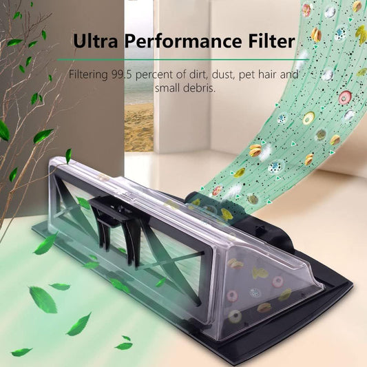 Replacement Ultra Perormance ilters Side Brushes Compatible with Neato Botvac Connected Series D10 D9 D8 D3 V1259-DP01-F-221