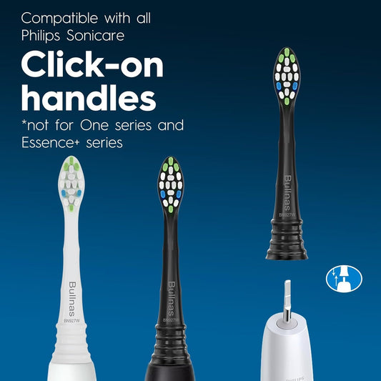 Replacement Brush Heads Compatible with Philips Sonicare ProtectiveClean 6100, 5100, 4100 Electric V1259-DP01-F-556